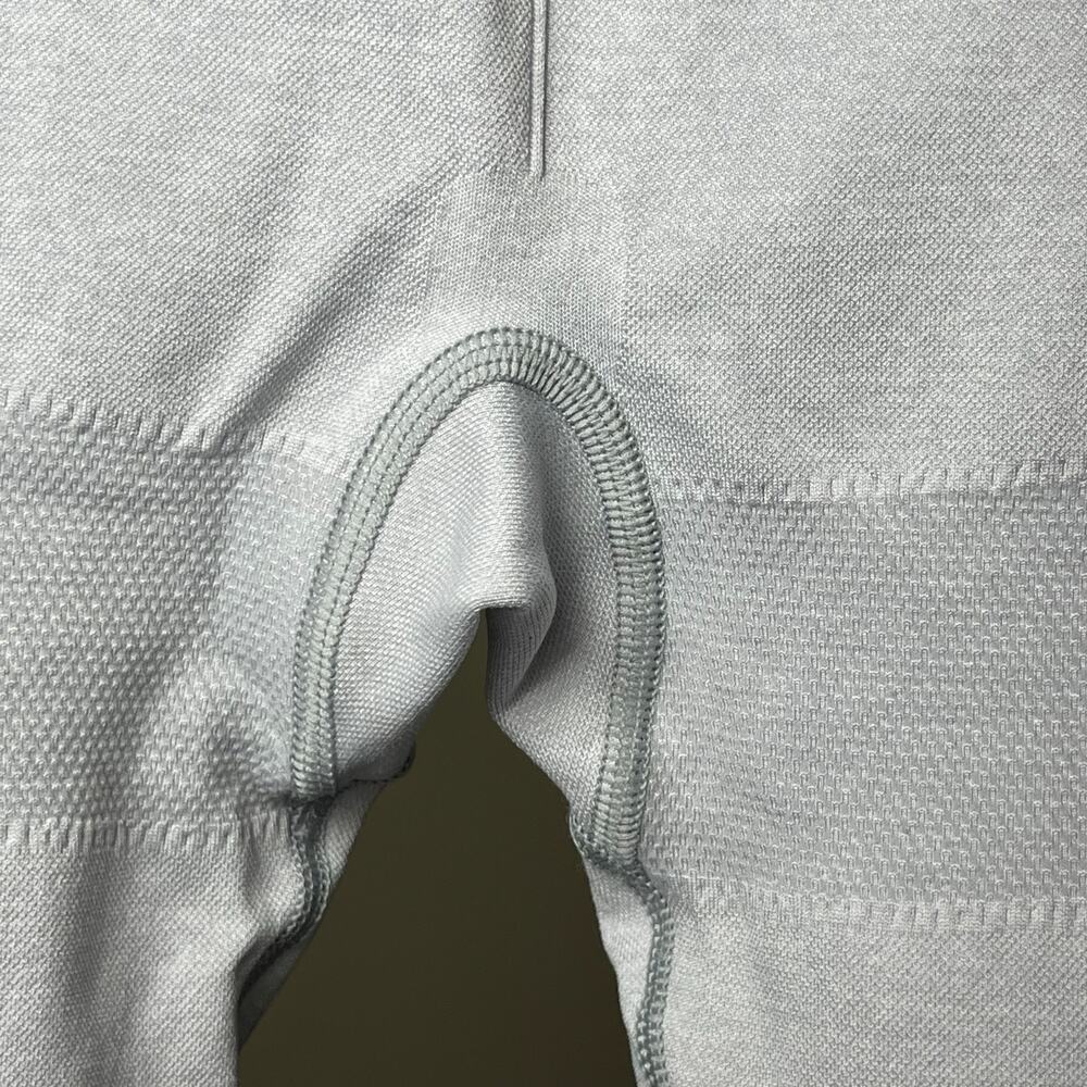 Gymshark Flex Light Grey Marl Black Leggings Large - Picture 6 of 6